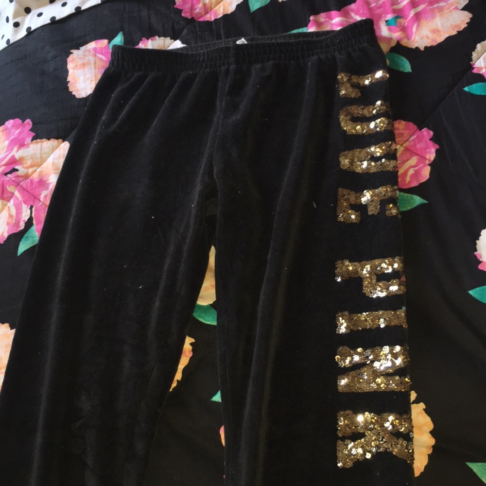Victoria’s Secret black sweats